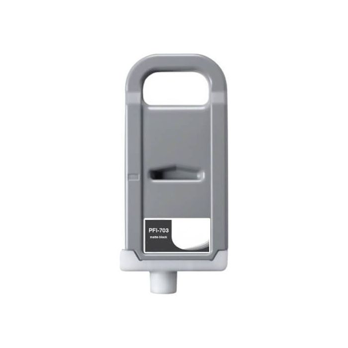 Canon PFI703/PFI303 Negro Mate Cartucho de Tinta Pigmentada Generico - Reemplaza 2962B001/2957B001