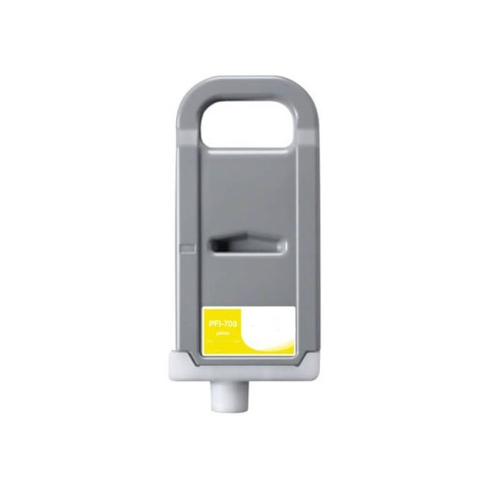 Canon PFI703/PFI303 Amarillo Cartucho de Tinta Pigmentada Generico - Reemplaza 2966B001/2961B001