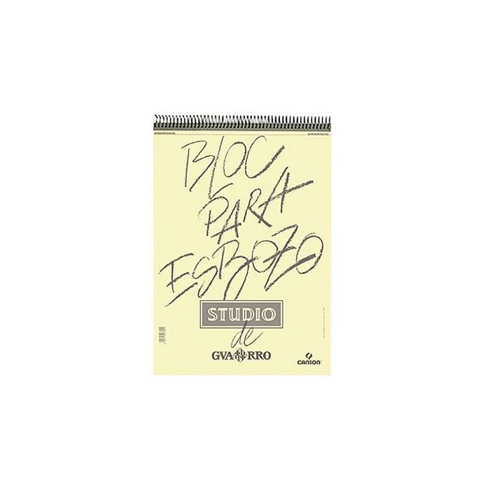 Canson Bloc de Dibujo para Esbozo de 100 Hojas A4 90grs - 21x29.7cm - Color Blanco