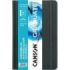 Canson Graduate Acuarela Cuaderno con 28 Hojas - 14x21.6cm - 250g - Grano Fino - Color Blanco