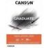 Canson Graduate Sketch Bloc Encolado de 40 Hojas A4 - 96g - Grano Fino - Color Blanco