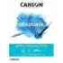 Canson Graduate Acuarela Bloc Encolado de 20 Hojas A4 - 250g - Grano Fino - Color Blanco