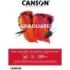 Canson Graduate Oleo & Acrilico Bloc Encolado de 20 Hojas A4 - 290g - Grano Fino - Color Blanco