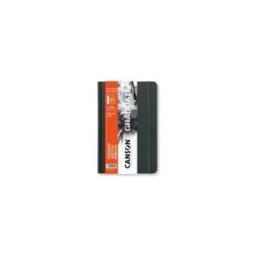 Canson Graduate Sketch Cuaderno con 60 Hojas - 14x21.6cm - 120g - Grano Fino - Tapa Dura - Color Blanco
