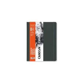 Canson Graduate Sketch Cuaderno con 60 Hojas - 21.6x27.9cm - 120g - Grano Fino - Tapa Dura - Color Blanco