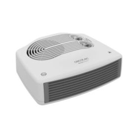 Cecotec ReadyWarm 3000 Horizon Calefactor Electrico - 3000W - 2 Niveles de Calor - Termostato Ajustable - Uso Facil e Intuitivo - Funcionamiento Silencioso - Seguridad con Autoapagado - Color Blanco