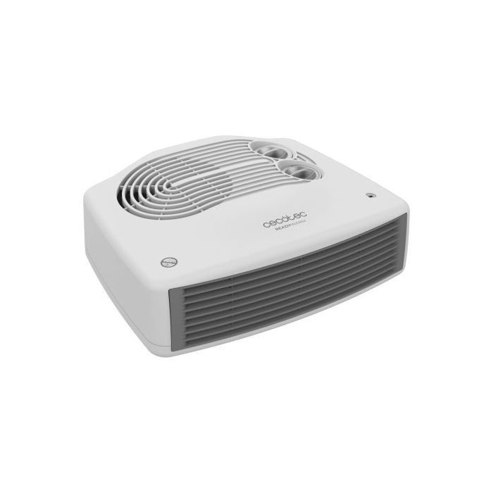 Cecotec ReadyWarm 3000 Horizon Calefactor Electrico - 3000W - 2 Niveles de Calor - Termostato Ajustable - Uso Facil e Intuitivo - Funcionamiento Silencioso - Seguridad con Autoapagado - Color Blanco