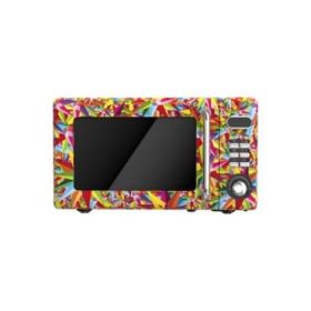 Cecotec ProClean 5110 Retro Coloring Tech Microondas Digital con Grill - 700W - Capacidad de 20L - 5 Niveles - 8 Programas Automaticos - Temporizador - Estilo Retro Colorido - Colores Variados