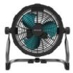Cecotec ProIndustry Portable Ventilador Industrial de Suelo Inalambrico con 3 Aspas - Bateria de 12.000mAh - 9 Velocidades - Diametro de 10" - Rejilla Protectora - Inclinacion Ajustable - Color Negro