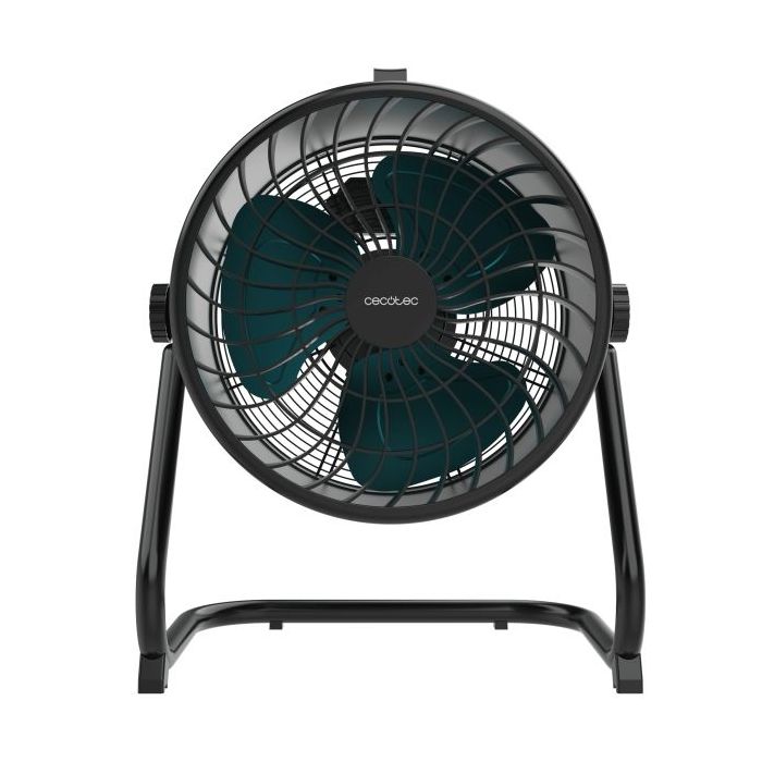 Cecotec ProIndustry FlowCannon Ventilador Industrial de Suelo - 150W - Carcasa Metalica - 3 Velocidades - Flujo de Aire 4800 m3/h - Rejilla de Seguridad - Inclinacion Ajustable - Color Negro