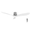 Cecotec EnergySilen Aero 5400 Ventilador de Techo de 3 Aspas - 40W - Diametro de 52" - Mando a Distancia - Temporizador Programable - 6 Velocidades - Modo Invierno - Color Blanco
