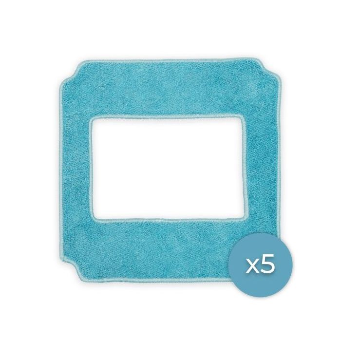 Cecotec Pack de 5 Mopas - Compatible con Conga Windroid 1390 - Color Azul
