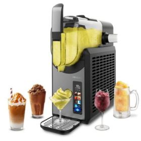 Cecotec TwistandIce 2600 Heladera - Capacidad de 2.6L - Control Tactil Intuitivo - 6 Modos de Preparacion - Textura Ajustable - Refrigeracion Integrada - Boquilla Antigoteo - Color Negro
