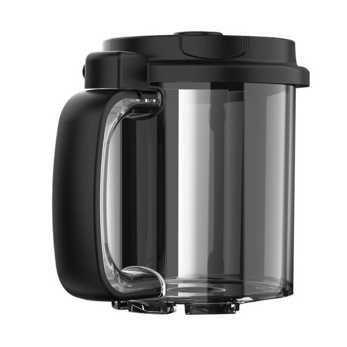 Cecotec GelaCups 2100 Jarras para la Heladera Gelatec 2100 - Libre de BPA - Capacidad 700ml - Tapa Higienica - Ideal para Helado - Facil de Compartir - Color Negro