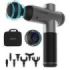 Cecotec SkinCare Massage Full Recovery Pistola de Masaje - LCD - Intensidad Ajustable - Relaja Musculos y Mejora Circulacion - 8 Cabezales Intercambiables - 2h de Autonomia - Color Negro y Gris