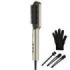 Cecotec InstantCare Lisse IonTech Cepillo Alisador - Alisado con Iones - 9 Niveles de Temperatura - Ceramico - Guante y Clips - Control Termico - Seguro y Resistente - Color Blanco
