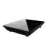 Cecotec Full Crystal Onyx Placa de Induccion Portatil - 2000W - Temperatura de 60 a 260°C - Cristal Esmaltado - Tactil - Temporizador - Diametro hasta 28cm - Regulable - 35x28x7cm - Color Negro