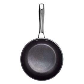 Cecotec Polka Fantasy Silver Sarten de Aluminio Forjado de 24cm - Antiadherente - Libre de PFOA - Mango en Acero Inoxidable - Apta para Horno hasta 230°C - Compatible con Induccion - Color Negro