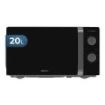 Cecotec Proclean 2010 Inverter Microondas - Potencia de 700W - Capacidad 20L - 5 Niveles de Coccion - Plato de 245mm - Temporizador 30min - Avisador Acustico - Color Negro