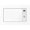 Cecotec GrandHeat 2000 Built-In White Microondas Encastrable con Grill 20L 700W - Temporizador hasta 95min - 9 Funciones Preconfiguradas
