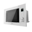Cecotec GrandHeat 2090 Built-In Touch White Microondas Encastrable con Grill 21L 1200W - Temporizador hasta 60min - 8 Funciones Preconfiguradas
