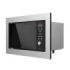 Cecotec GrandHeat 2350 Built-In SteelBlack Microondas Encastrable con Grill 23L 900W - Temporizador - 9 Funciones Preconfiguradas
