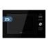 Cecotec GrandHeat 2590 Built-in Microondas Encastrable - 900W - Capacidad 25L - Grill 1000W - 8 Funciones Preconfiguradas - Temporizador - Revestimiento Acero Inoxidable - Color Negro