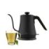 Cecotec Thermosense 500 Cisne Hervidor de Agua Electrico - Potencia de 1200W - Capacidad de 1L - Acero Inoxidable - Cuello de Cisne - Base Giratoria 360º - Apagado Automatico - Color Negro