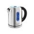 Cecotec ThermoSense 290 Steel Hervidor de Agua 2200W - Capacidad 1,7L - Acero Inoxidable - Ajuste Electronico de Temperatura - Libre de BPA - Filtro Antical - Base con Giro 360º - Doble Sistema de Seguridad
