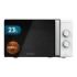 Cecotec Proclean 4110 Microondas - 1280W - Capacidad 23L - Revestimiento Repelente de Suciedad - Tecnologia 3Dwave Envolvente - Grill 1000W - Puerta de Cristal Completa - Temporizador - Color Blanco