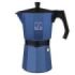Cecotec Mokclassic 900 Cafetera Italiana para 9 Tazas - Aluminio Fundido - Apta para Gas, Electrica y Vitro - Facil de Desmontar - Junta de Silicona - Valvula de Seguridad - Color Azul