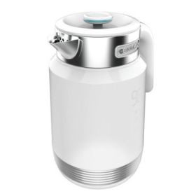 Cecotec ThermoSense 600 Touch White Hervidor de Agua Electrico - 2200W - Capacidad 1.7L - Tactil - Ajuste Temperatura de 40 a 100°C - Libre de BPA - Filtro Desmontable - Autoapagado - Color Blanco