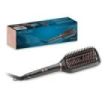 Cecotec Bamba InstantCare SquareBrush Cepillo Alisador - Revestimiento Ceramico - Temperatura Ajustable - Tecnologia de Iones - Autoapagado a los 45min - Cable Giratorio 360º - Indicador LED - Color Gris