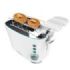 Cecotec Toast and Taste DoubleW Tostadora de Doble Ranura - 650W - Ranura Ancha - Pinzas para Tostadas - 7 Niveles - Funciones Descongelar y Recalentar - Bandeja Recogemigas Extraible - Color Blanco