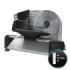 Cecotec Rock’nCut Twin Cortafiambres de 180W - 2 Discos de 190mm - Antiadherente - Grosor hasta 15mm - Acabados en Acero Inoxidable - Base con Ventosas - Proteccion para Manos - 40x23x26cm - Color Negro