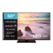 Cecotec A2Z series ALU20050ZS Televisor Smart TV sin Marco de 50" LED 4K UHD - Android TV 11 - Chromecast Integrado - HDR10+ - Dolby Vision - Sonido Dolby Atmos - Peana Central - Color Negro