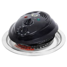 Cecotec Cabezal de Horno para Ollas GM de 6L - Potencia de 700W - Termostato hasta 250°C - Sistema de Aire Caliente - Temporizador 60min - Regulable y Seguro - Color Negro