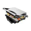 Cecotec Rock'nGrill 1000 Parrilla Electrica - 1000W - Antiadherente - Placa Flotante Ajustable - Bandeja Recogegrasas - Asa de Tacto Frio - Guardado Vertical - 25.5x29.5cm - Acero Inoxidable