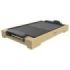 Cecotec Tasty and Grill 2000 Bamboo Black Plancha Electrica - 2000W - Antiadherente - Estructura Bambu - Termostato - Apta para Lavavajillas - Bandeja Recogegrasas - 37.5x24.5cm - Color Madera Claro