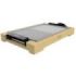 Cecotec Tasty and Grill 2000 Bamboo MixStone Plancha Electrica - 2000W - Grill y Plancha - Antiadherente - Bambu Natural - Termostato - Apta para Lavavajillas - Bandeja Recogegrasas - Color Madera Claro