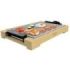 Cecotec Tasty and Grill 2000 Bamboo LineStone Plancha Electrica - 2000W - Antiadherente - Estructura Bambu - Termostato Regulable - Apta para Lavavajillas - Espatula - 37.5x24.5cm - Color Madera Claro