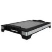 Cecotec Tasty and Grill 2000 InoxStone Plancha Electrica - 2000W - Antiadherente - Termostato Regulable - Placa de Acero Extraible - Apto Lavavajillas - Bandeja Recogegrasas - 37.5x24.5cm - Color Negro