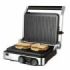 Cecotec Rock'nGrill Dual Parrilla Electrica - 2000W - Antiadherente - Apertura 180º - Placas Desmontables - Pantalla LED - Bandeja Recogegrasas - Acero Inoxidable