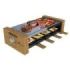 Cecotec Cheese and Grill 8400 Wood MixGrill Raclette - 1200W - 8 Sartenes Antiadherentes - Grill y Plancha - Termostato - Placas Antiadherentes de Acero y Piedra Extraibles - Color Madera Claro