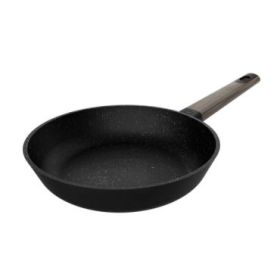 Cecotec Polka Excellence Force Sarten de Aluminio Fundido de 28cm - Teflon Antiadherente - Libre de PFOA - Apto para Lavavajillas - Compatible con Induccion - Fondo Indeformable de 5mm - Color Negro