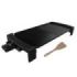 Cecotec Tasty and Grill 3000 BlackWater MixGrill Plancha Electrica - 2600W - Antiadherente - Superficie Mixta Grill y Plancha - Termostato Regulable - Apta para Lavavajillas - 45x25cm - Color Negro