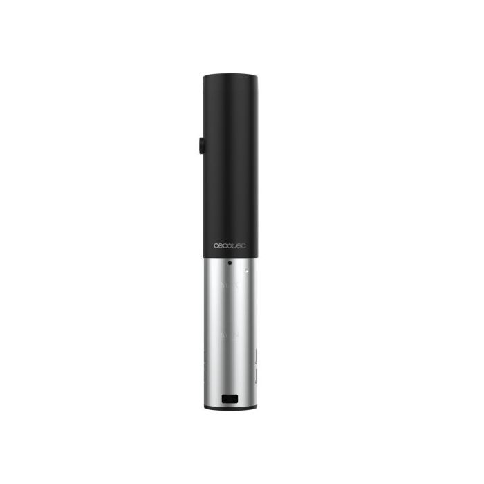 Cecotec SlowVide 1000 Connected Sous Vide Roner para Cocinar a Baja Temperatura - 1000W - Calentamiento Rapido - WiFi - Temporizador - Pantalla Tactil - IPX7 - Acero Inoxidable - Color Negro y Plata