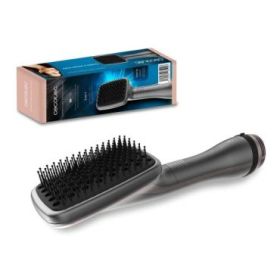 Cecotec Bamba CeramicCare Unique Square Cepillo Alisador 3 en 1 - 1000W - Cabezal Cuadrado Innovador - Revestimiento Ceramico - Tecnologia Ionica - Ergonomico - Color Negro