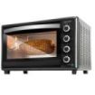 Cecotec Bake and Toast 4600 Gyro Horno de Sobremesa - 2000W - Capacidad de 46L - Rustidor Giratorio 360º - Cocina por Conveccion - Puerta Doble de Cristal - Luz Interior - 12 Funciones - Color Negro