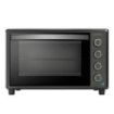 Cecotec Bake and Toast 6090 Gyro Horno de Sobremesa - 2200W - Capacidad de 60L - 12 Funciones - Rustidor Giratorio - Horneado por Conveccion - Luz Interior - Puerta Doble Cristal - Color Negro